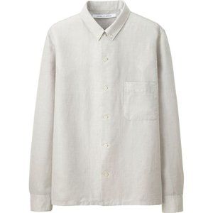 LEMAIRE x UNIQLO Linen Cotton Long-Sleeve Shirt S